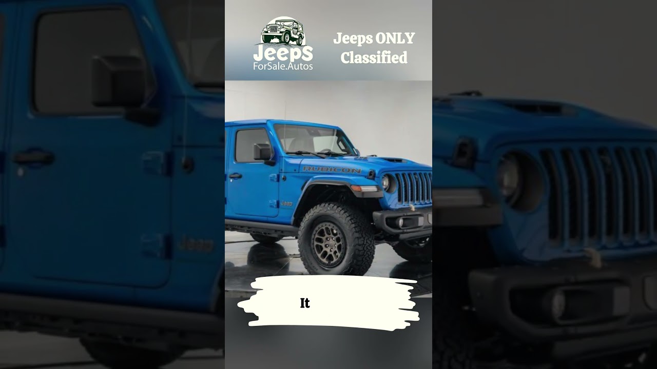 🚙 2023 Jeep Wrangler Rubicon 392 Xtreme Recon - 35-Inch Tires! 🌟 