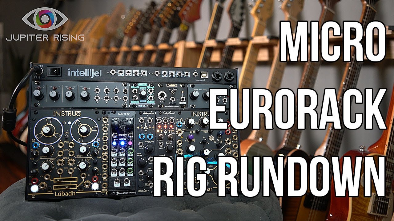 Micro Eurorack Rig Rundown - Instruo Lubadh / Arbhar | Endorphin.es Squawk Dirty | Total Recall