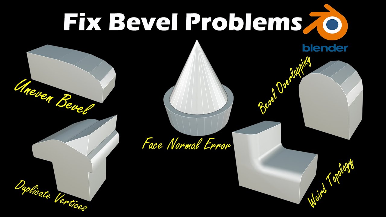 5 Common Bevel Problems in Blender – And How to Fix Them! - YouTube