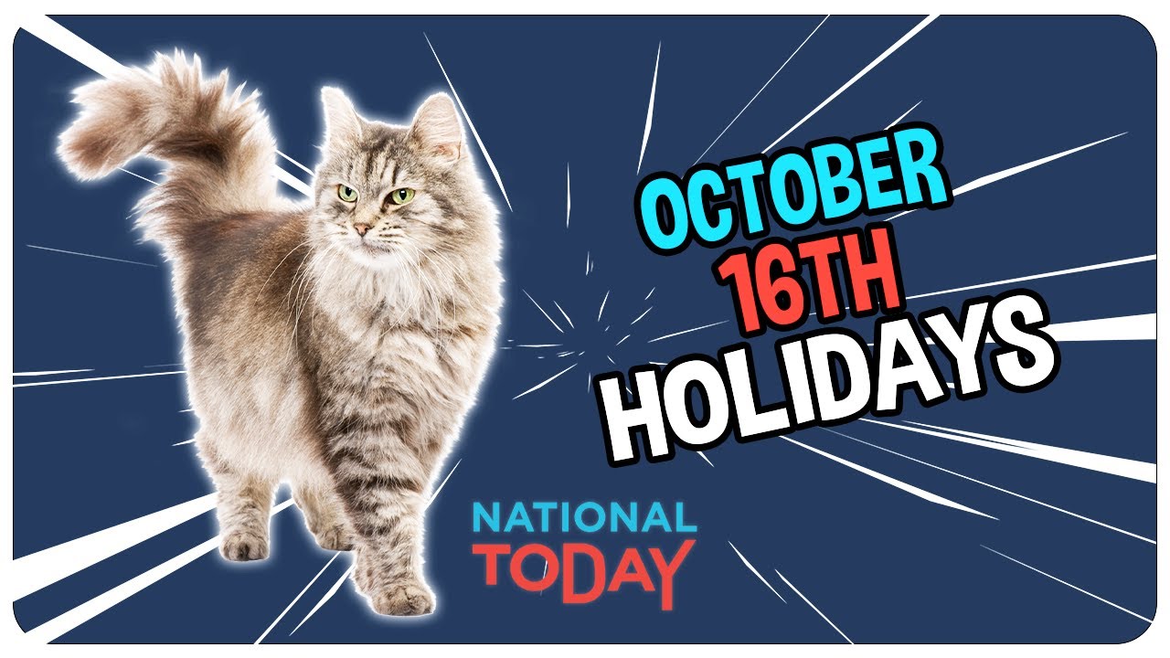 Surprising Holidays to Celebrate on October 16th You Didn't Know About