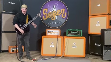ORANGE ROCKERVERB vs GREEN MATAMP GT1 Amp Shootout!