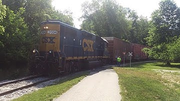 Old P&E Train Traffic Crawfordsville Indiana