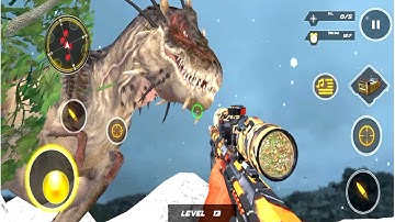 Dinosaur Hunting Animal Games -- Android Gameplay Walkthrough Part #5