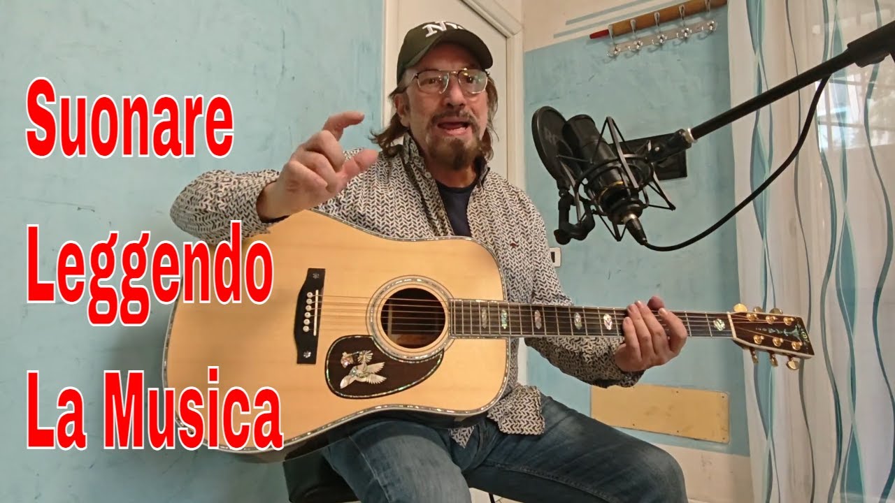 Come suonare la chitarra leggendo la musica on line - YouTube
