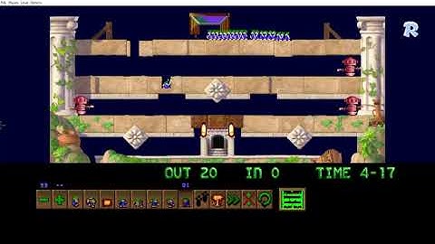 PSP Lemmings Superlemmini (Not as easy as it looks)