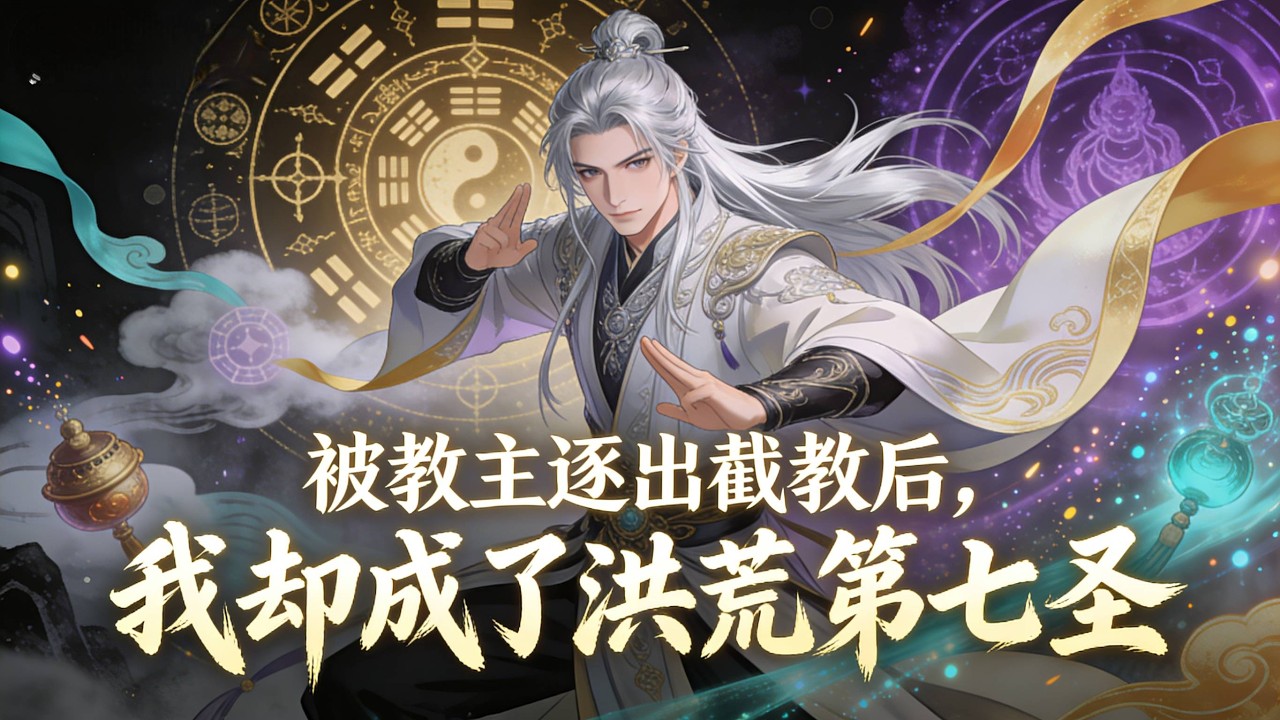 【Multi Sub】《被教主逐出截教後，我卻成了洪荒第七聖》我本是截教弟子，卻被通天教主親手打落凡間#漫劇 #動態漫 #AI漫劇 #動漫 #動畫
