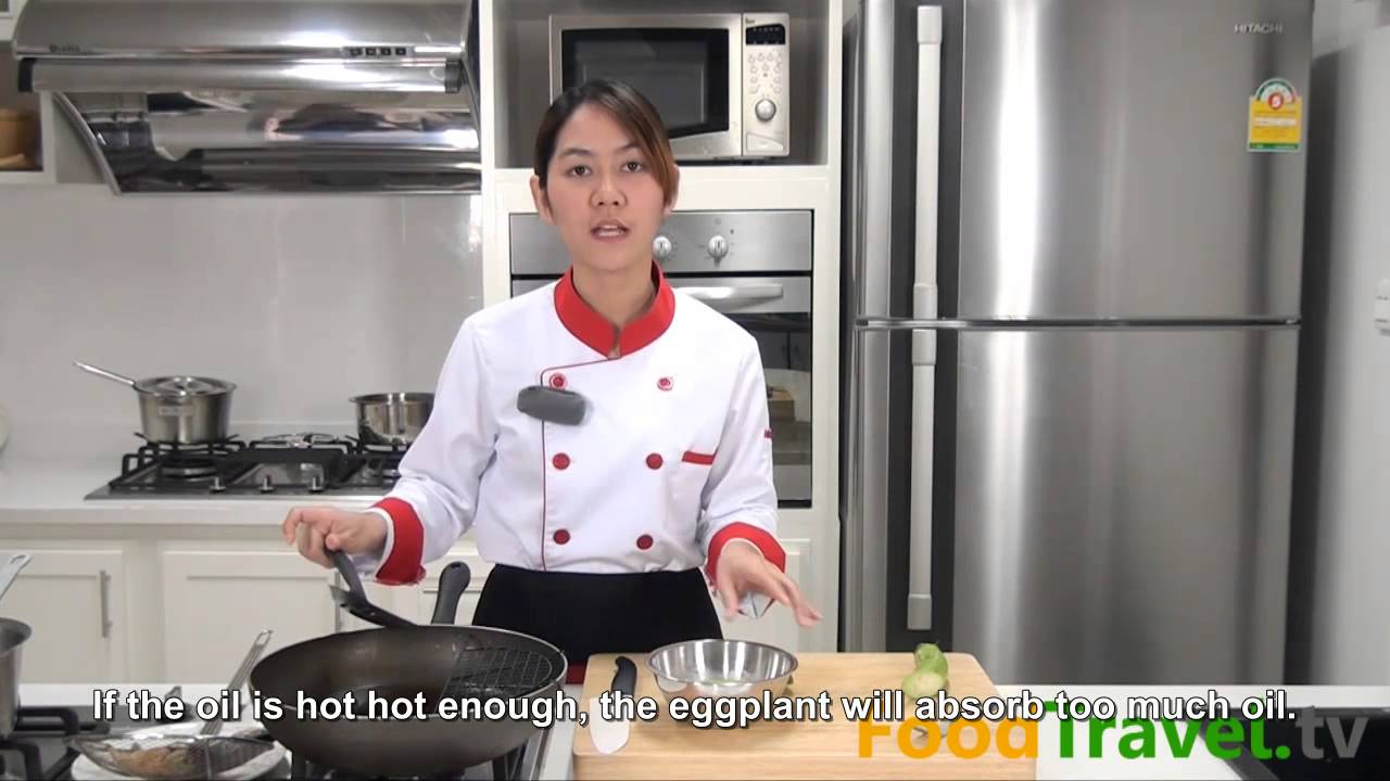 [Thai Food] Deep Fried Snake Eggplants Coated with Egg (Ma Kua Yao Choob Khai Thod)