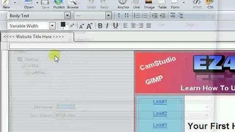 Dukewheatly How To Intro To Kompozer-Part 2
