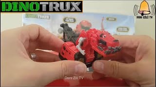 Dinozor Makineler Oyuncakları - Dinotrux Diecast Toys Set-Half Dinosaur,Half Construction Truck screenshot 3