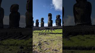 Tongariki 🗿 at Easter Island #chile #easterisland #isladepascua #moai #travel