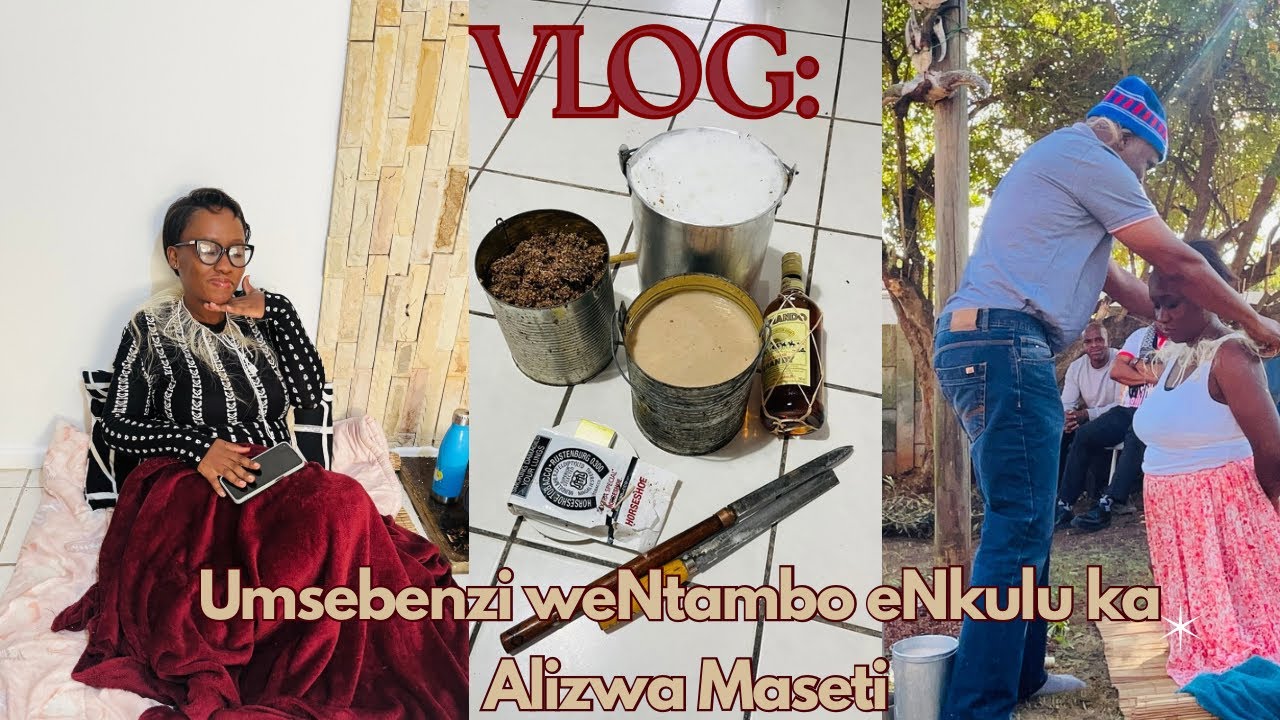 VLOG: Umsebenzi wentambo enkulu ka Alizwa Maseti | Xhosa Traditional Ceremony | Xhosa Culture