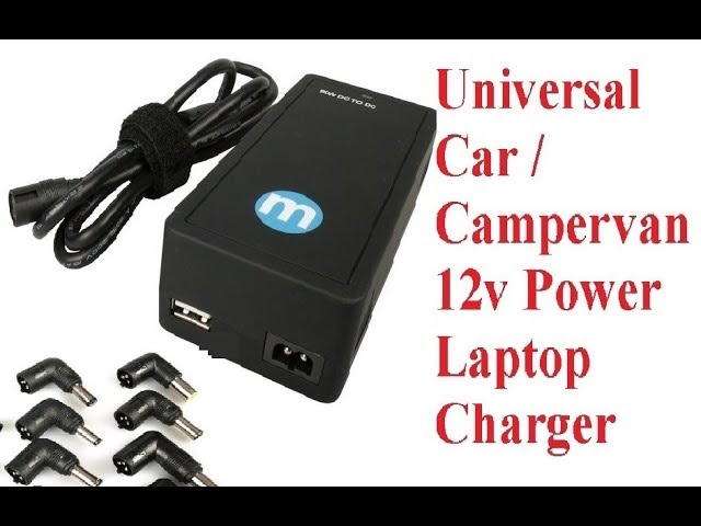 12v Laptop Charger - Power Laptop Off 12v Without Inverter In  Car/Campervan/Caravan - YouTube