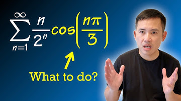 How to evaluate an infinite series with complex numbers