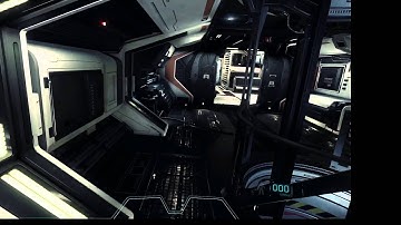 Star Citizen PTU 2.0.0g Constellation interior neck section texture bug