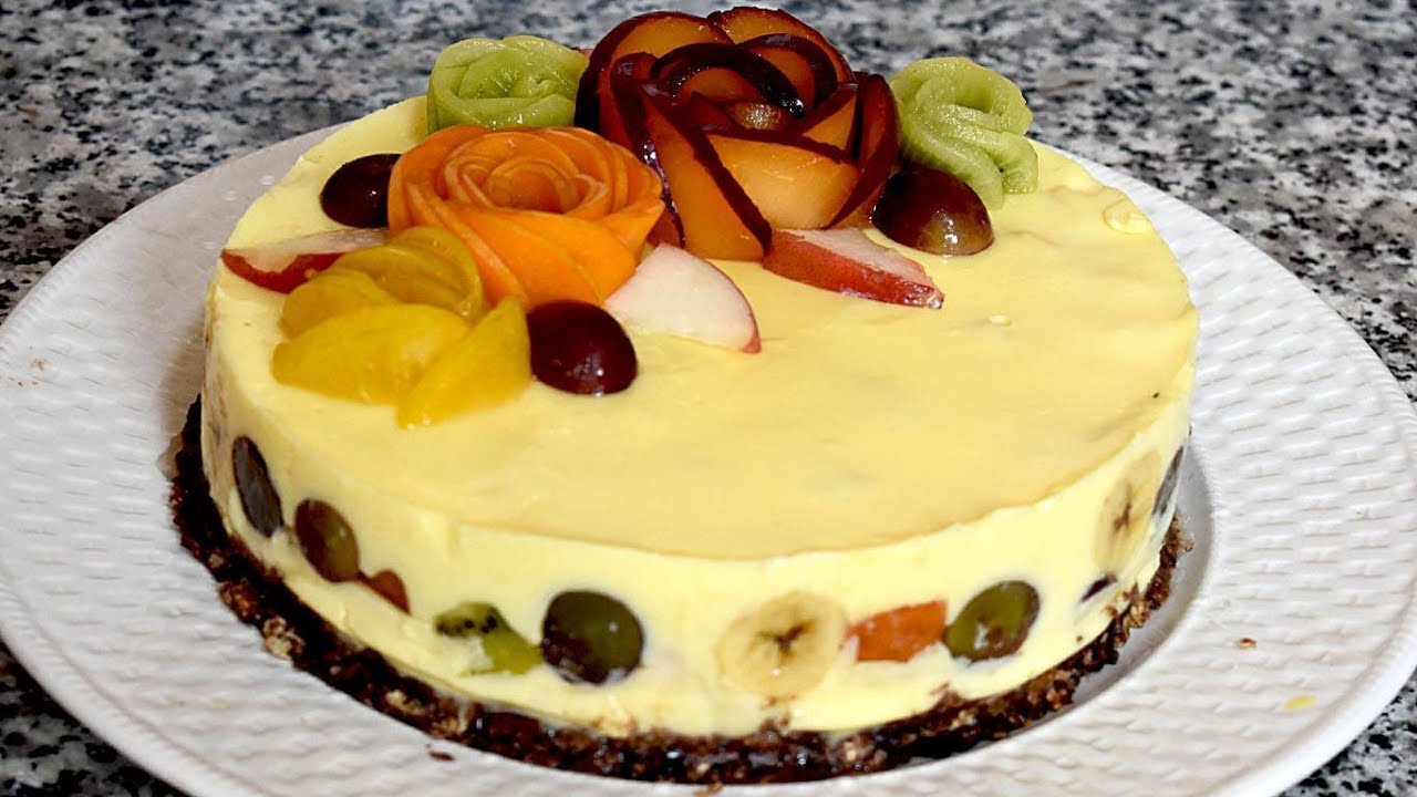 كيك صيفي خيال!! اللي غيعمل ضجة هاد الصيف بدون فرن  فقط بمذاق عمركم ذقتوه لا يفوتكم😍 ابهرو ضيوفكم به