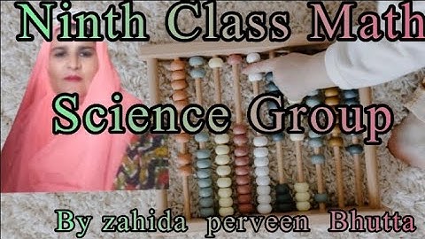 9th class math Science Group Exercise 1.4 Q no5 second part #educational #education #math #mathemati