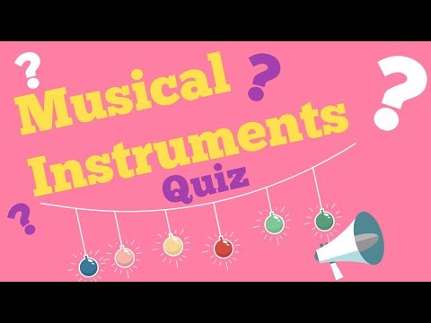 Musical Instruments Quiz Youtube