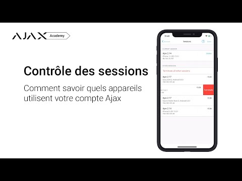 Comment savoir quels appareils sont connectés à votre compte Ajax