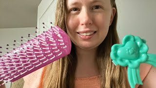 ASMR color correcting your hair soft spoken lots of tools  screenshot 3