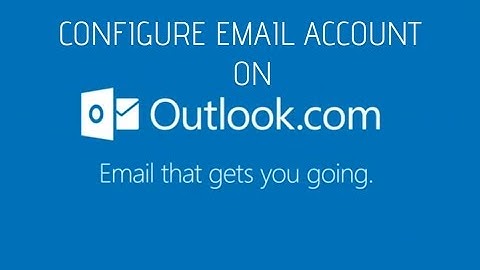 How to Configure outlook for Email | Setup outlook for First use | Microsoft Outlook
