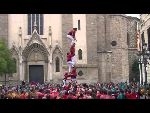 Castellers de Barcelona: pd6 Diada dels Saballuts 18/10/2015