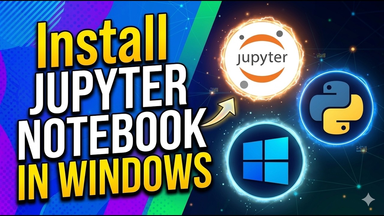How to install Jupyter Notebook in Windows ( Step by Step) - YouTube