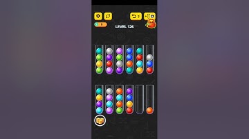 Ball Sort Puzzle 2021 Level 126 Walkthrough Solution || Funbrain games || Free gameplay walkthrough