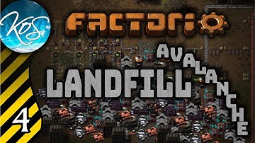 Factorio Landfill Avalanche! Ep 4: BOUTIQUES - Production Scrap 2 mod - MP Coop Gameplay