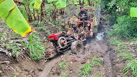 #shortsvideo review phần 2 xe công nông cầu đẩy lùi trong đầm lầy và cái kết
