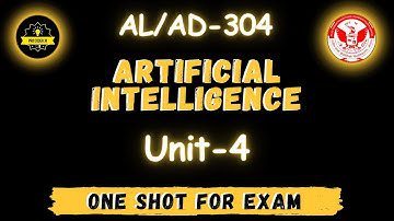 Al304 | Artificial intelligence unit 4 in one shot | important concepts #rgvp #procoderjii  #aiml