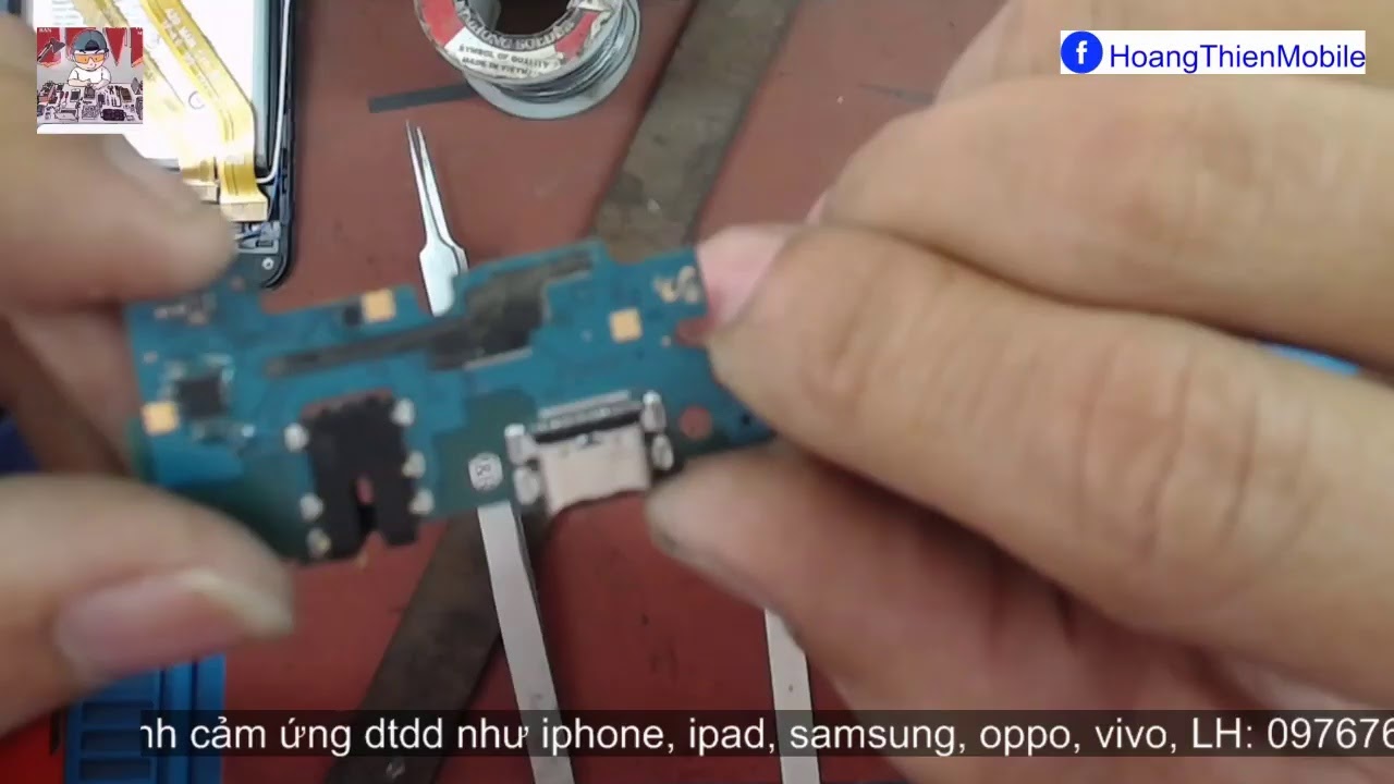 Samsung A20 Sạc Báo Nhiệt Độ - Youtube