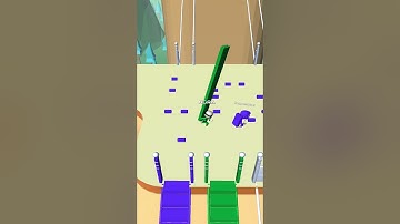 Bridge Race All Levels Gameplay Android,ios Level 1236 #shorts