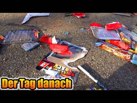 Der Tag nach SILVESTER | 01.01.2023 | Feuerwerkreste suchen