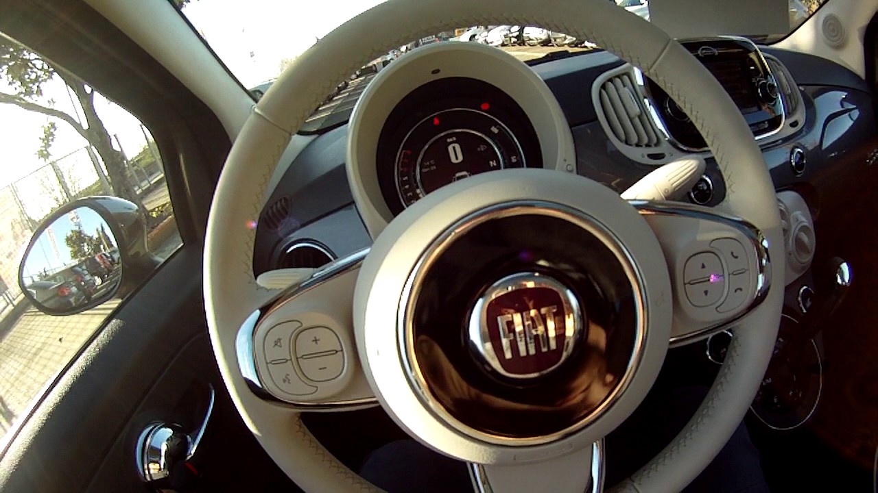 Fiat 500 1.2 Lounge DUAL LOGIC AUTOMATICA - YouTube