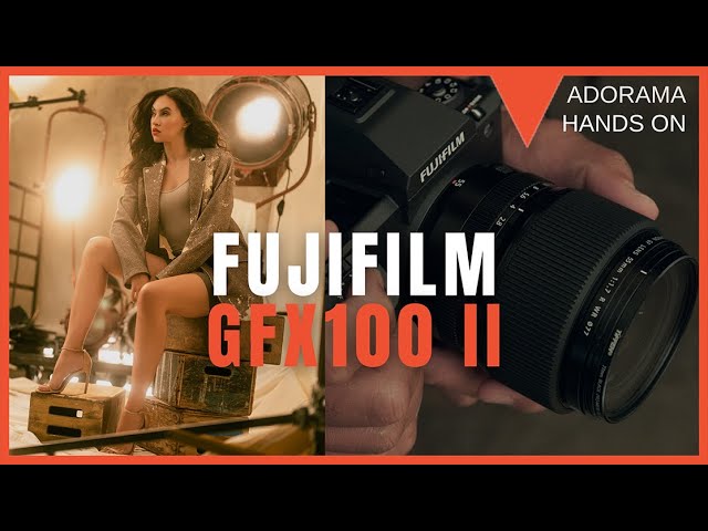 Fujifilm GFX100 II Medium Format Mirrorless Camera | Fashion Photography  with Ab Sesay