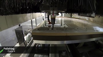 Biesse ROVER C   Plexiglass Machining