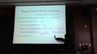 Yining Wang on "Noise-adaptive Margin-based Active Learning"