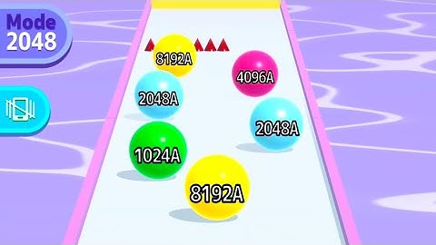 Ball Run 2048 All Levels Gameplay ( Android iOS) Level 77