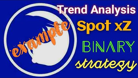 Short example of trend analysis - Binary Algorithmic Trading xZ