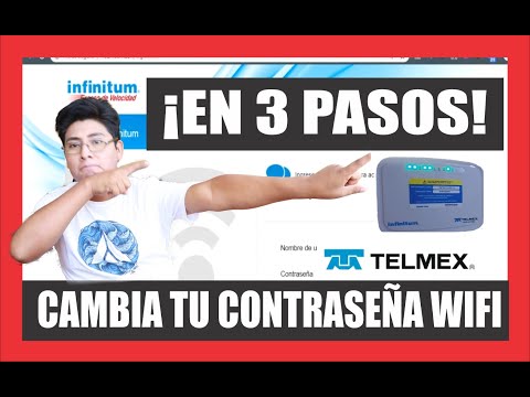 Cambiar Contraseña Modem Telmex en 3 Pasos | Fácil