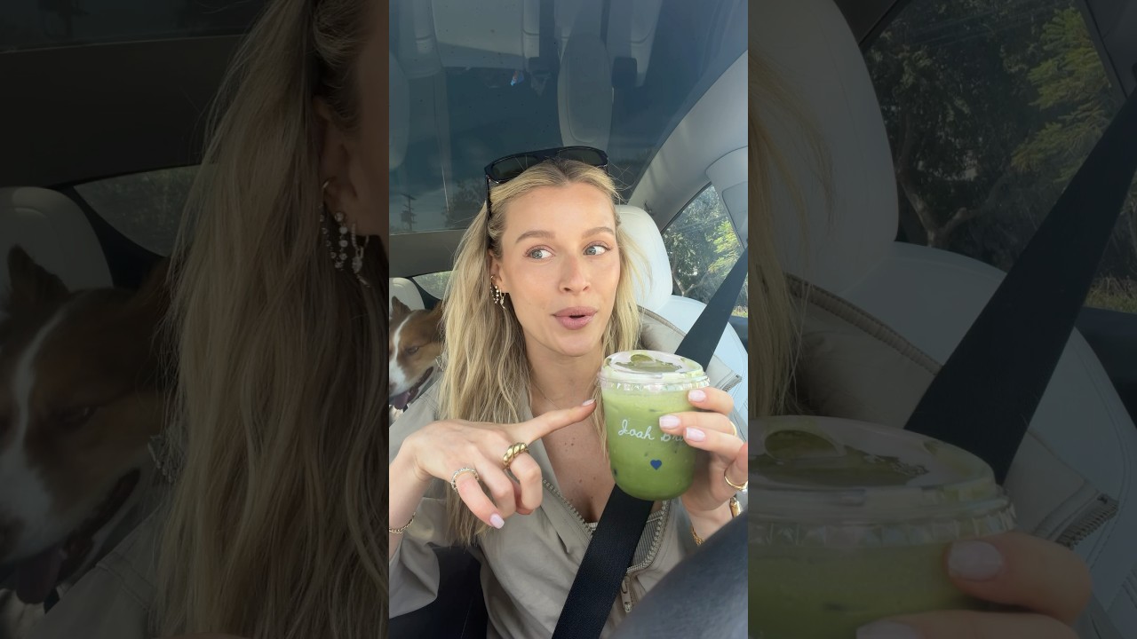 Matcha taste test - cherry cheesecake foam top from Olive and James in La. 10/10. I was shook