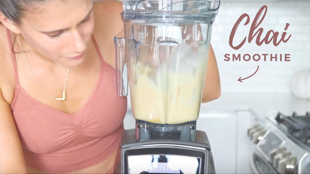 Healthy Chai Smoothie- Perfect for Fall!