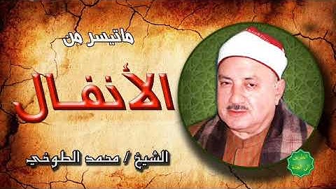الشيخ / محمد الطوخي ماتيسر من سورة الأنفال