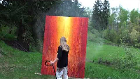 Acrylic Painting Process - Heidi Thompson