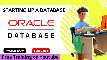 Starting up a database - Internal Workflow | Oracle Database in Hindi/Urdu | How to Start Database