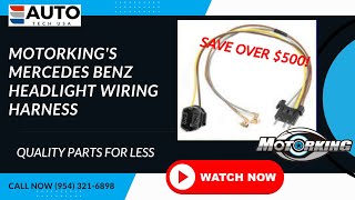 MotorKing Mercedes Benz Headlight Wiring Harness