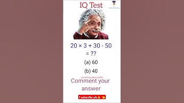 Math Challenge Question || #shortsfeed #challenge #maths