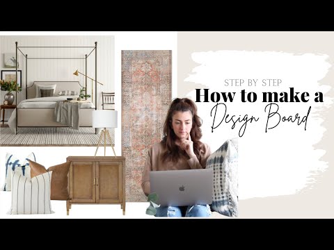 How to Make a Mood Board | How to Create a Design Board with Canva