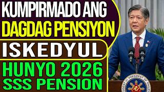🔥 SSS Pension 2nd Round Increase JUNE 2026 — Release Schedule CONFIRMED! Ito na ang Dagdag!