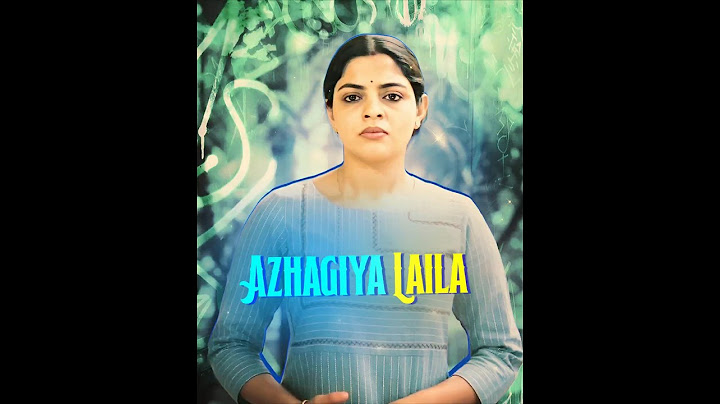 Azhagiya laila 💖 #azhagiyalaila #guruvayoorambalanadayil #nikhilavimal #nikhilavimal❤️😍
